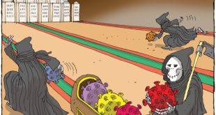 کرونا گرفت، مُرد. به همین سادگی