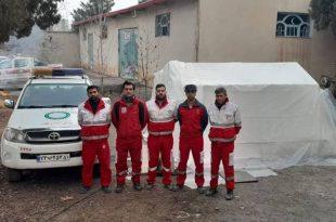 اقدامات هلال احمر سقز در وقوع زلزله خوی