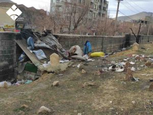 اینجا در حال تبدیل شدن به گورستان زباله است،سقز،آیدامجیدی،گورستان،زباله،نیشتمان قلم،،شهرداری،شهرداری سقز