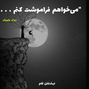 " می‌خواهم فراموشت کنم "  ، ریزان باپیریان