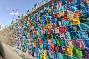 به روایت تصویر؛ آیا سطل رنگ تمام شده یا کسی نبوده که رنگ آمیزی را ادامه دهد . . .