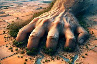 زمین خواری پدیده‌ای شوم و تبعات آن بر طبیعت و زندگی مردم