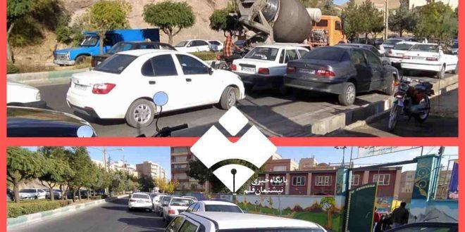 محل استقرار دبستان شاهد در بلوار وحدت، نگرانی‌ها از سوانح و حوادث رانندگی را افزایش می‌دهد . . !