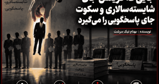 قدرت بدون نظارت؛ جایی که گزینش جای شایسته‌سالاری و سکوت جای پاسخگویی را می‌گیرد